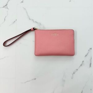 Pink Coach Wristlet